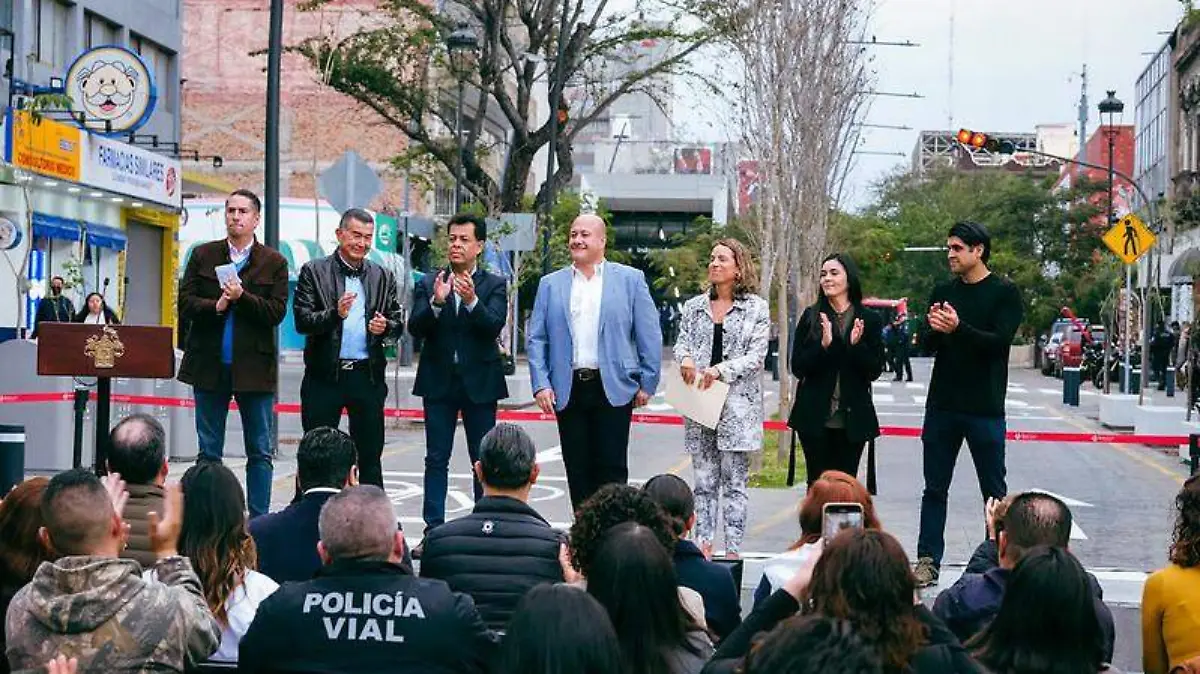 Inauguración poligono Ramón Corona Estrella Alcalde